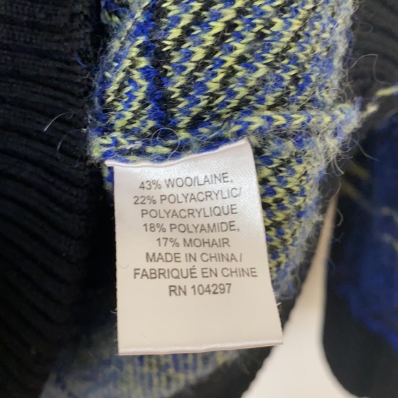 Milly Jacquard Sweater Wool/Mohair Blend - Picture 6 of 6